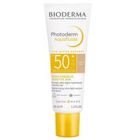 bioderma photoderm - BIODERMA Photoderm Aquafluid Auksinis (Golden) SPF50+, 40 ml - 1 nuotrauka