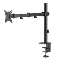 rankos laikiklis - Maclean MC-753N LCD monitoriaus stalinis laikiklis 17-32", 9kg, VESA 75x75 ir 100x100, Juodas (Black) - 2 nuotrauka