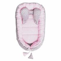 kudikiu nesiokle - Belisima P01-853 Minky Sweet Baby Kokonas, rožinis (Pink) - 2 nuotrauka