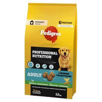 pedigree adult - Pedigree Professional Nutrition Adult su paukštiena ir daržovėmis, vidutinių ir didelių veislių, 12 kg - 1 nuotrauka