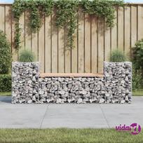 lauko suoliukai - vidaXL Sodo suoliukas, 183x41x60,5cm, natūralus douglas (Natural Douglas) - 3 nuotrauka