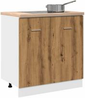 apatine virtuvine spintele - vidaXL Apatinė spintelė plautuvei Lyon, artisano ąžuolas (Artisan Oak), 80x46x81,5 cm - 1 nuotrauka