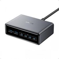 gan ikroviklis - Anker Prime Charger 200W 6 Portai GaN Juodas (Black) - 2 nuotrauka