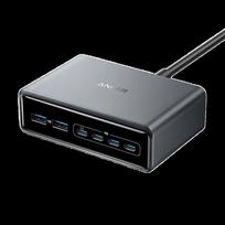 gan ikroviklis - Anker Prime Charger 200W 6 Portai GaN Juodas (Black) - 3 nuotrauka