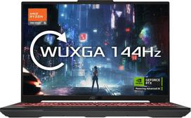 tuf 4050 - ASUS TUF Gaming A16 FA607NU-R5085W, AMD Ryzen 5 7535HS, 8 GB, 512 GB, 16", NVIDIA GeForce RTX 4050, Juodas (Black) - 2 nuotrauka