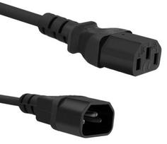 Qoltec 53899 Maitinimo kabelis C13/C14 5m - Juodas (Black)