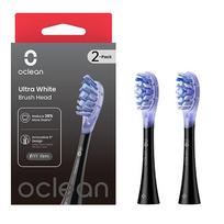oclean elektriniai dantu sepeteliu galvutes - Oclean UW02 B02, 2 vnt., Juoda (Black) - 2 nuotrauka