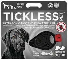 ultragarsinis sunu - Tickless Pet Ultragarsinis pakabukas nuo erkių ir blusų, Juodas (Black) - 2 nuotrauka