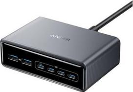 gan ikroviklis - Anker Prime Charger 200W 6 Portai GaN Juodas (Black) - 4 nuotrauka