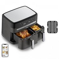 grill - Tefal Dual Easy Fry & Grill EY905B, 8.3 L, Pilka (Grey) - 1 nuotrauka