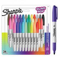 markeriai - Sharpie Permanent Marker Fine Glam Pop 34 spalvų (34 colors) - 2198891 - 1 nuotrauka
