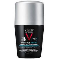 vichy homme - VICHY HOMME INVISIBLE RESIST 72H DĖMIŲ NEPALIEKANTIS ANTIPERSPIRANTAS, 50 ML - 2 nuotrauka