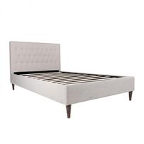 lova viengule - Lova Home4You EMILIA 120x200 cm, smėlio (Beige) - 1 nuotrauka