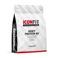 iconfit - ICONFIT Išrūgų baltymai Whey Protein 80, vanilės skonio, 1 kg - 1 nuotrauka