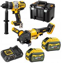 dcd999 - DeWALT DCK2016T2T-QW Įrankių rinkinys, 18V, 2x6,0 Ah (DCD999 + DCG418) - 1 nuotrauka