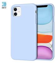 Riff Silicone back case for iPhone 12 Pro Max Light blue