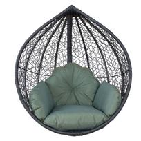 lauko baldai senukai - Pagalvė Home4you Droplet P0071341, žalia (Green), 110 x 120 cm - 1 nuotrauka