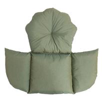 lauko baldai senukai - Pagalvė Home4you Droplet P0071341, žalia (Green), 110 x 120 cm - 2 nuotrauka