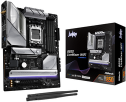 asrock b850 - ASRock B850 LiveMixer Wi-Fi AM5 ATX DDR5 - 1 nuotrauka