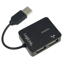 usb adapter usb port - LogiLink 4 USB HUB - 1 nuotrauka
