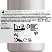 sampunas ziliems plaukams - Loreal Professionnel Serie Expert Silver pilkinantis šampūnas - 300 ml. - 4 nuotrauka