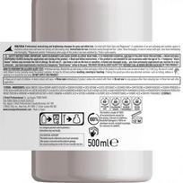 sampunas ziliems plaukams - Loreal Professionnel Serie Expert Silver pilkinantis šampūnas - 300 ml. - 7 nuotrauka