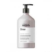 sampunas ziliems plaukams - Loreal Professionnel Serie Expert Silver pilkinantis šampūnas - 300 ml. - 8 nuotrauka