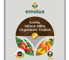 Emolus organinės trąšos su kaulų ir mėsos miltais, 2 kg