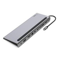 replikatorius - Belkin INC004BTSGY knyginių kompiuterių dokas / jungčių replikatorius Vielinis USB 3.2 Gen 1 (3 - 1 nuotrauka