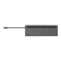 replikatorius - Belkin INC004BTSGY knyginių kompiuterių dokas / jungčių replikatorius Vielinis USB 3.2 Gen 1 (3 - 2 nuotrauka