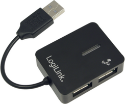 usb adapter usb port - LogiLink 4 USB HUB - 5 nuotrauka