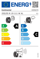 Continental Crosscontact lx sport jlr 255/55R19 111W