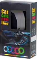 juost - LED aplinkos apšvietimas automobiliui TYC 3 m Balta (White) - 4 nuotrauka