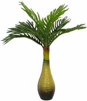 augalai palme - Dirbtinis palmių augalas vidaXL, 70 cm, žalios (Green), 9 lapų - 2 nuotrauka