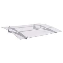 duru stogelis - vidaXL Stogelis durims, sidabrinis (Silver), 120x90 cm - 1 nuotrauka