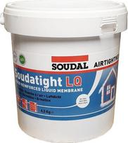 betonas skystas - Garoizoliacinė mastika SOUDAL Soudatight LQ, Juodas (Black), 4,5 kg - 2 nuotrauka