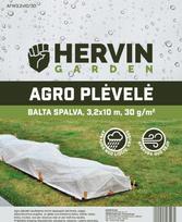 agrite - Agro plėvelė HERVIN GARDEN A691330015, baltos sp. (White), 3,2 x 10 m, 30 g/m2 - 2 nuotrauka