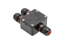 dezute laidams - GTV WZL-4 Jungtis laidams IP68, Juoda (Black) - 1 nuotrauka