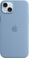 apple iphone 15 silicone case with magsafe - Apple "Silicone Case with MagSafe iPhone 15 Plus (MT193ZM/ A)" Winter Blue - 2 nuotrauka
