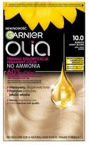 plauku daz - Garnier Olia ilgalaikiai plaukų dažai be amoniako - 10.0 Labai šviesi blondinė (Very Light Blond) - 1 nuotrauka