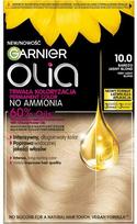 plauku daz - Garnier Olia ilgalaikiai plaukų dažai be amoniako - 10.0 Labai šviesi blondinė (Very Light Blond) - 2 nuotrauka