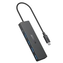 anker usb c - Anker A8309G11 USB-C duomenų šakotuvas 4-in-1 5Gbps Juodas (Black) - 4 nuotrauka