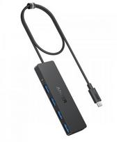 anker usb c - Anker A8309G11 USB-C duomenų šakotuvas 4-in-1 5Gbps Juodas (Black) - 7 nuotrauka