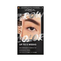 tint brow - L'Oréal Paris Brow Color pusiau ilgalaikiai antakių dažai, 3.0 Tamsiai Ruda (Dark Brunette), 15 ml - 5 nuotrauka