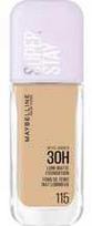 MAYBELLINE SUPER STAY LUMI-MATTE makiažo pagrindas atspalvis 118 35 ml