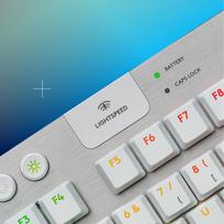 logitech low profile keyboard - Logitech G915 X LIGHTSPEED TKL Low-Profile Belaidė klaviatūra žaidimams - 4 nuotrauka