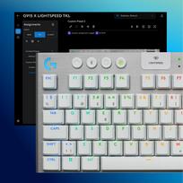 logitech low profile keyboard - Logitech G915 X LIGHTSPEED TKL Low-Profile Belaidė klaviatūra žaidimams - 6 nuotrauka