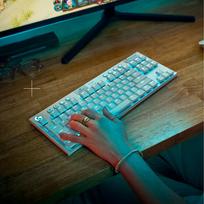 logitech low profile keyboard - Logitech G915 X LIGHTSPEED TKL Low-Profile Belaidė klaviatūra žaidimams - 11 nuotrauka