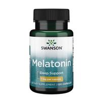 kapsules - Swanson Melatoninas 1 mg 120 kapsulių - 2 nuotrauka