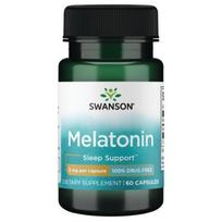 kapsules - Swanson Melatoninas 1 mg 120 kapsulių - 1 nuotrauka